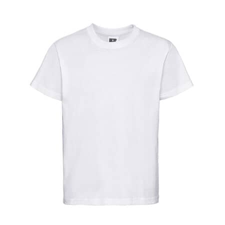 Russell Kids` Silver Label T-Shirt White