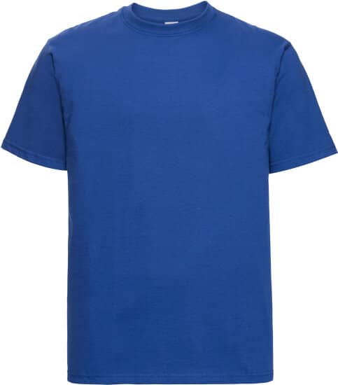 T-Shirts in Bright Royal: Classic Heavyweight T-Shirt Z215 von Russell