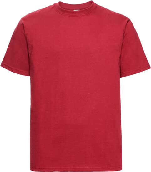 T-Shirts in Classic Red: Classic Heavyweight T-Shirt Z215 von Russell