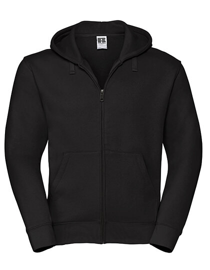 Jacken in Black: Authentic Zipped Hood Z266 von Russell