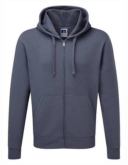 Jacken in Convoy Grey (Solid): Authentic Zipped Hood Z266 von Russell