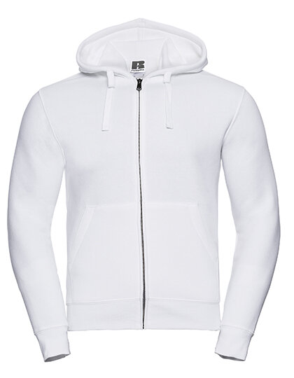 Jacken in White: Authentic Zipped Hood Z266 von Russell