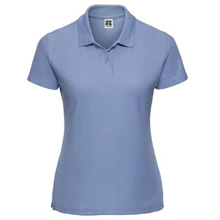 Russell Ladies` Poloshirt 65/35 Sky