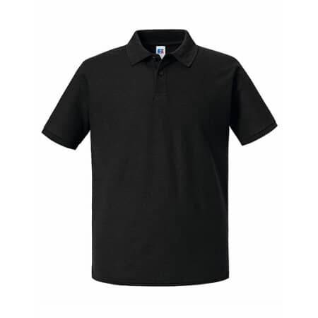 Russell Authentic Eco Polo Black
